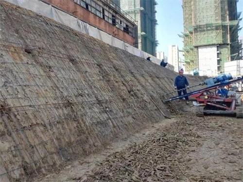 石棉建筑边坡支护